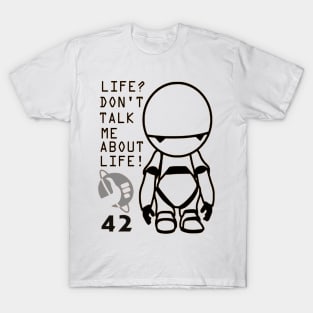 Marvin - Hitchhiker's Guide to the Galaxy T-Shirt